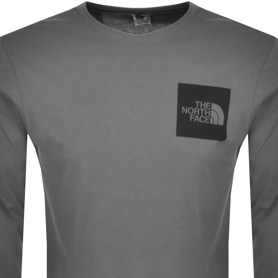 Alternative Image for ProductThe North Face Fine Long Sleeve T Shirt Grey2